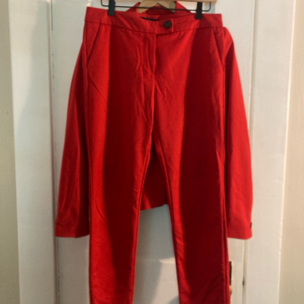 Smokin Hot Red Mango Pant Suit